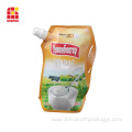 Stand Up Spout Pouch For Dairy Food Packaging